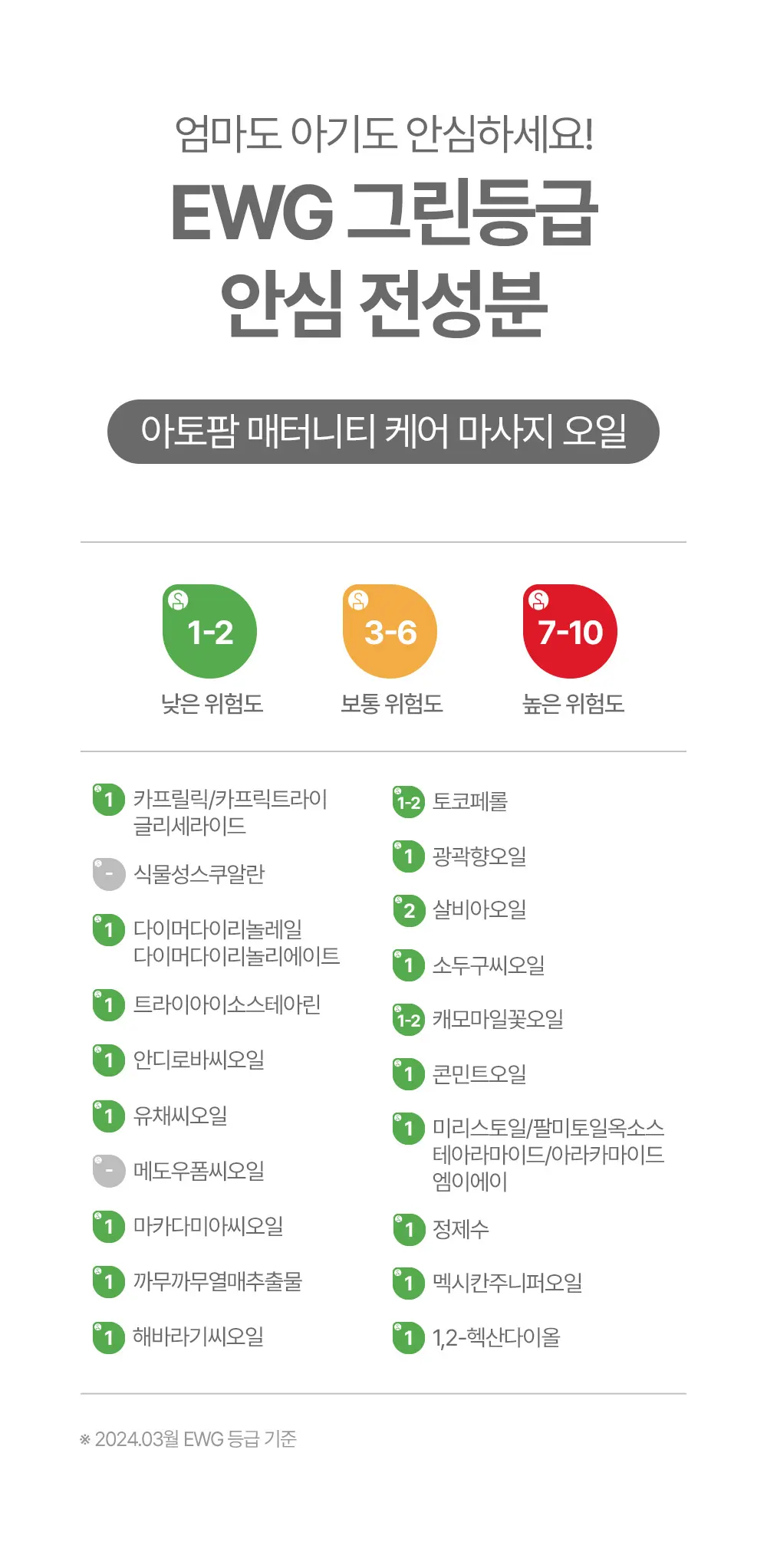 매터니티 케어 마사지 오일 120ML Detail