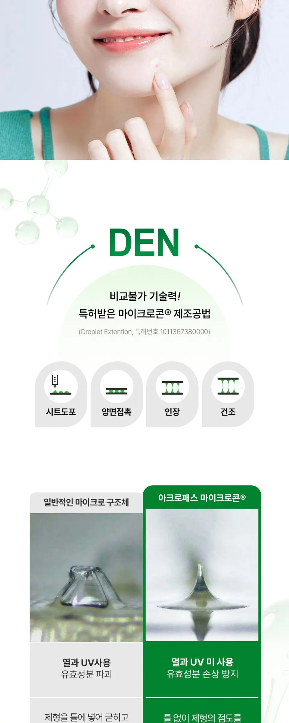 트러블큐어 마이크로콘 패치 12패치 Detail