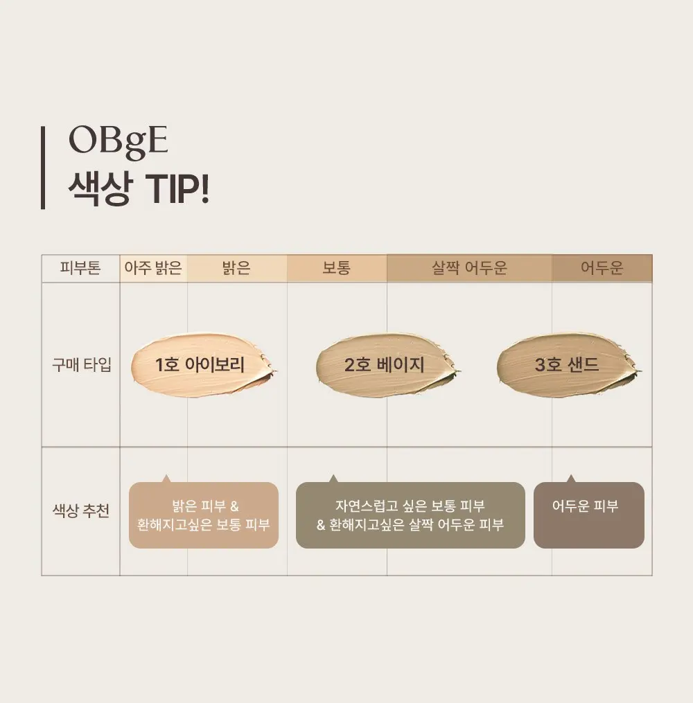 오브제 내추럴 커버 남성 파운데이션 13g, 2호 베이지, 1개 Detail