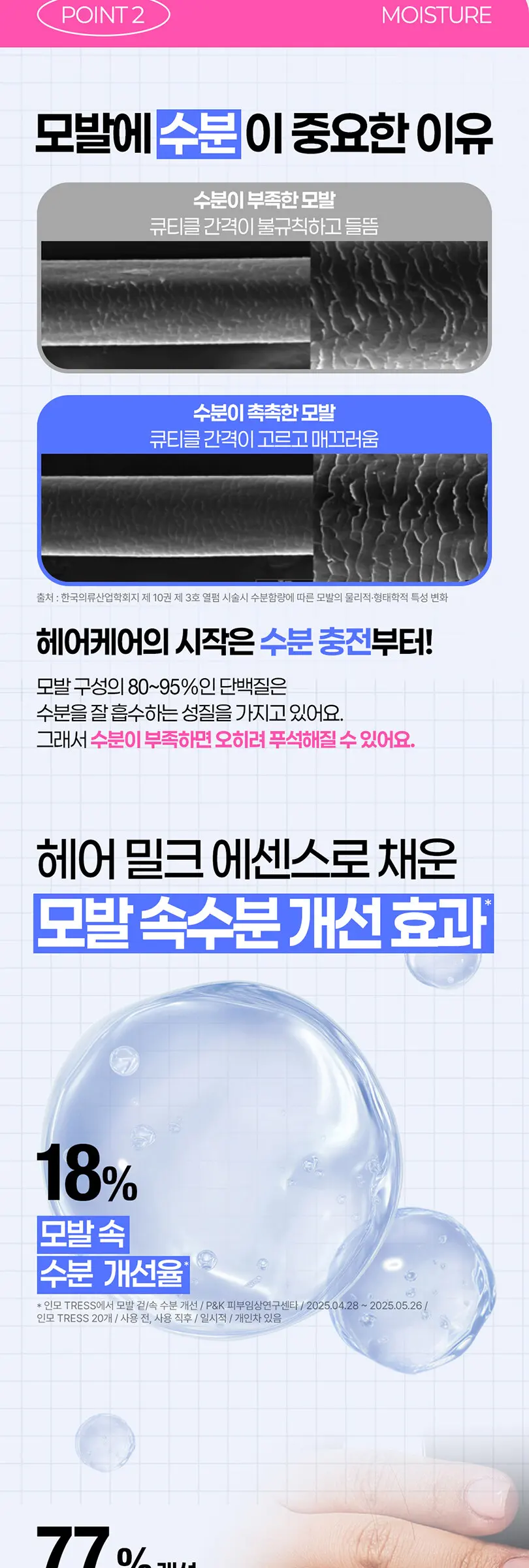히알루론 밀크 헤어 에센스 150ml Detail