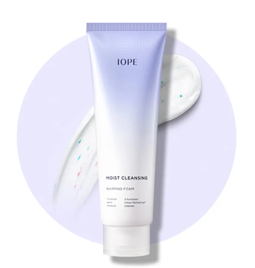 IOPE Moist Cleansing Whipping Foam 180ml