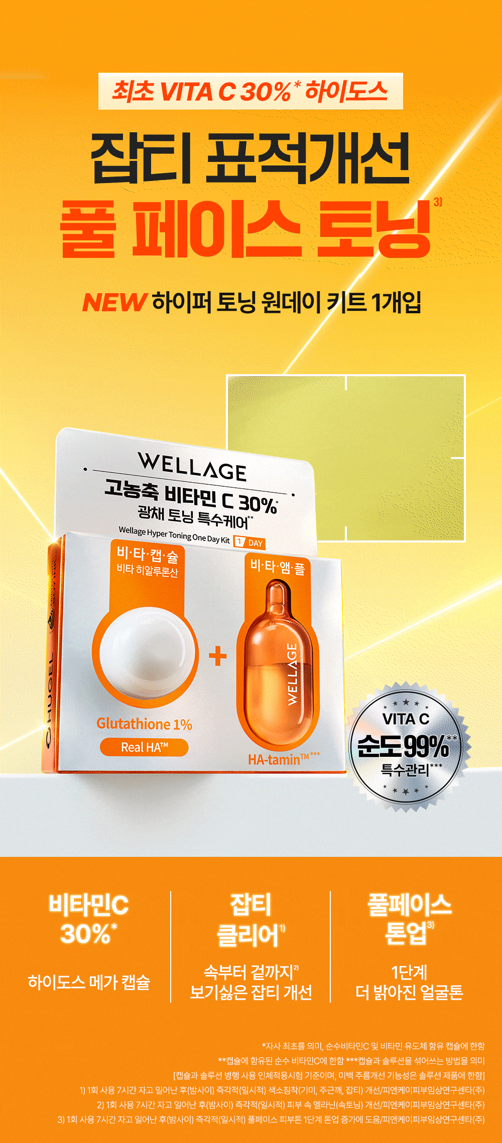 하이퍼 토닝 원데이 키트 1개입 Detail