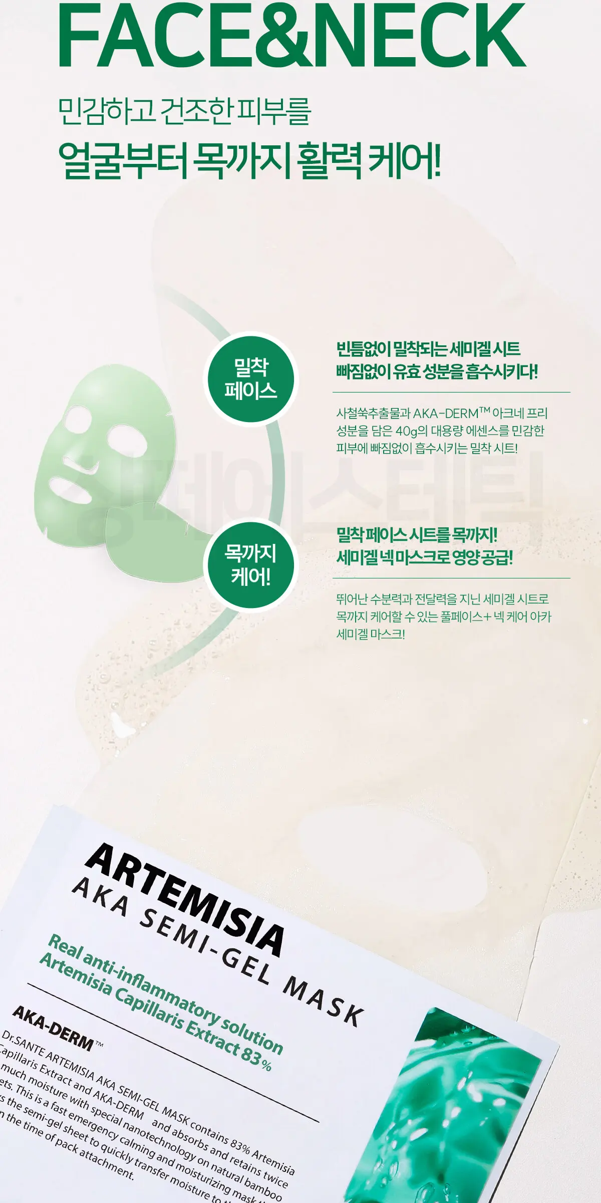 아르테미시아 아카 마스크 1box Detail