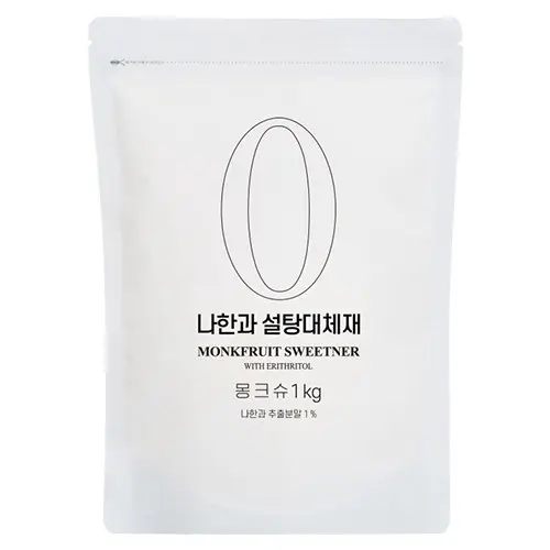 monksu Mongkfruit Sweetener with Erithritol 1kg