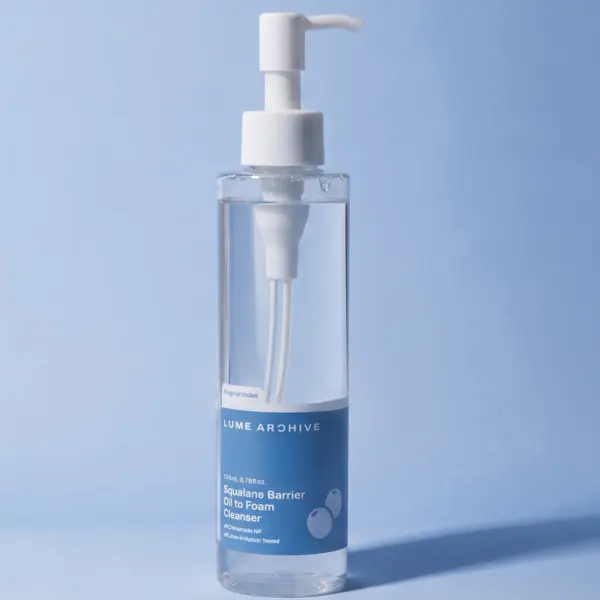 LUME ARCHIVE Squalane Barrier Oil to Foam Cleanser 200ml