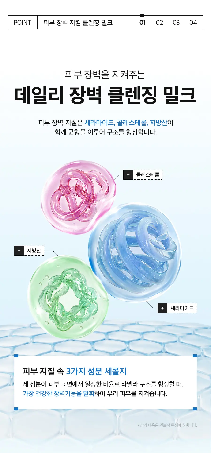 세콜지 데일리 장벽 클렌징 밀크 200ml Detail