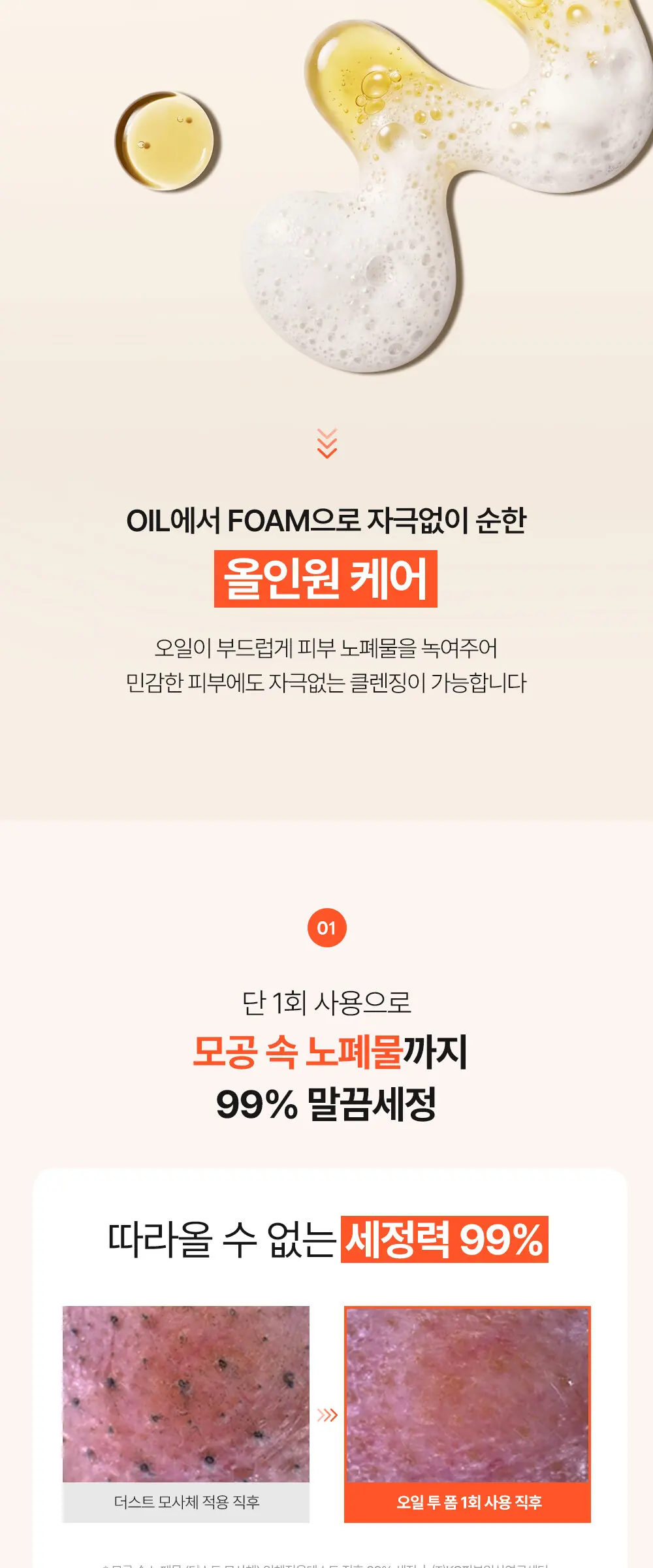원스텝 투인원 오일 투 폼 200ml 블랙 (소비 기한: 27-08-25) Detail