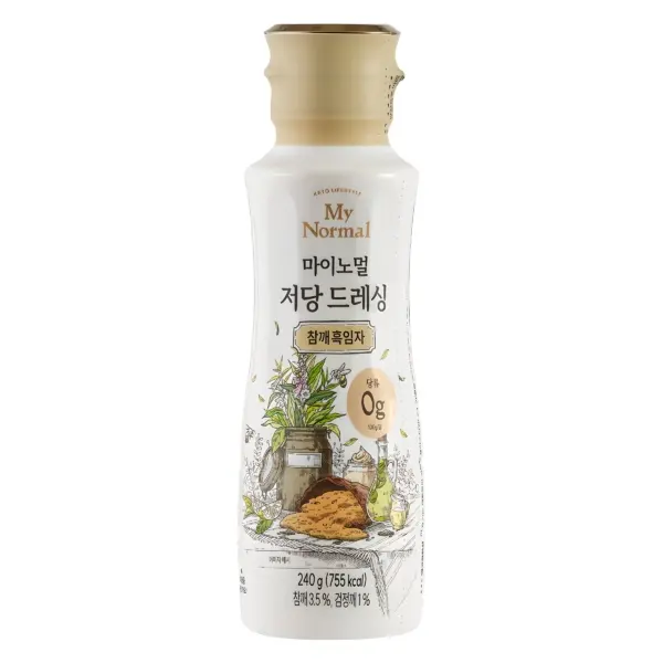 My Normal Low Sugar Black Sesame Dressing 240g