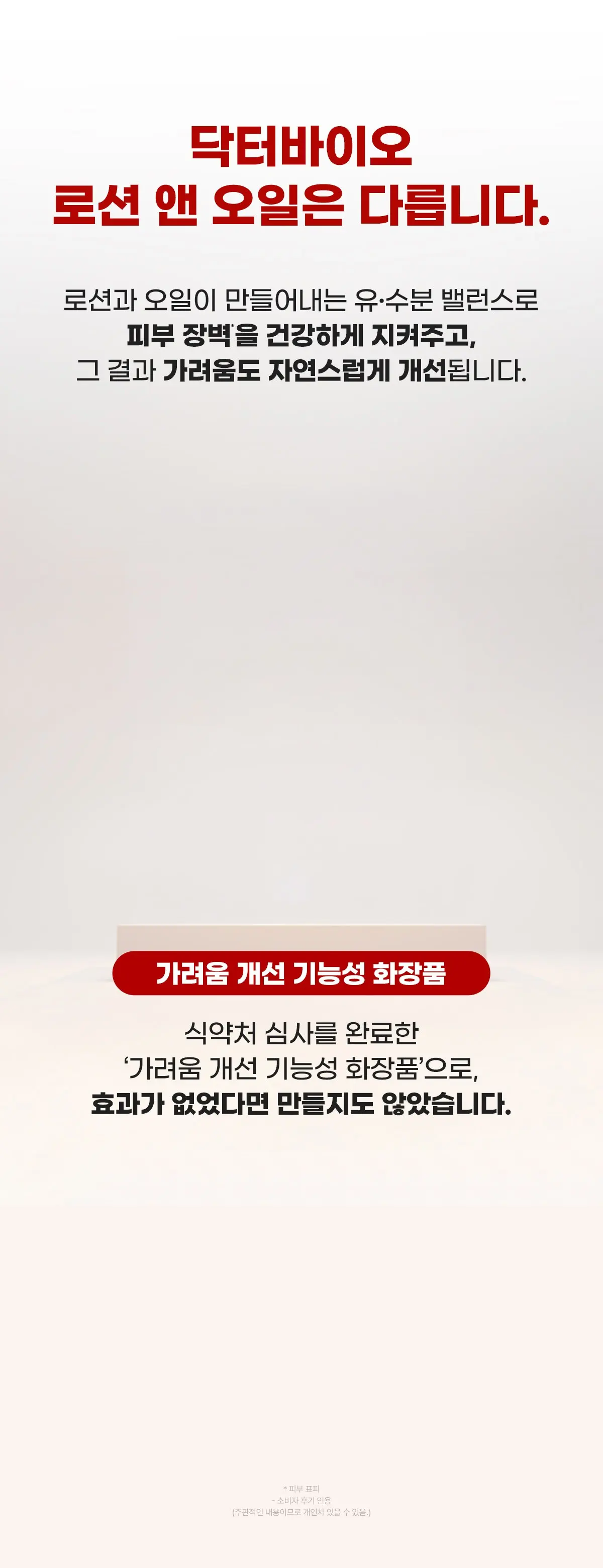 닥터바이오 센시티브 리페어 로션 앤 오일, 250g, 1개 Detail