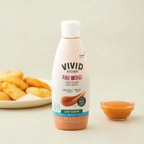 VIVID KITCHEN Low Sugar Hot Mayo Sauce 280g