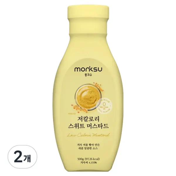 monksu Low Calorie Mustard 300g * 2pack