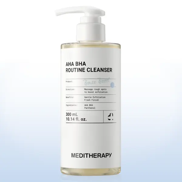 meditherapy AHA BHA Routine Cleanser 300ml