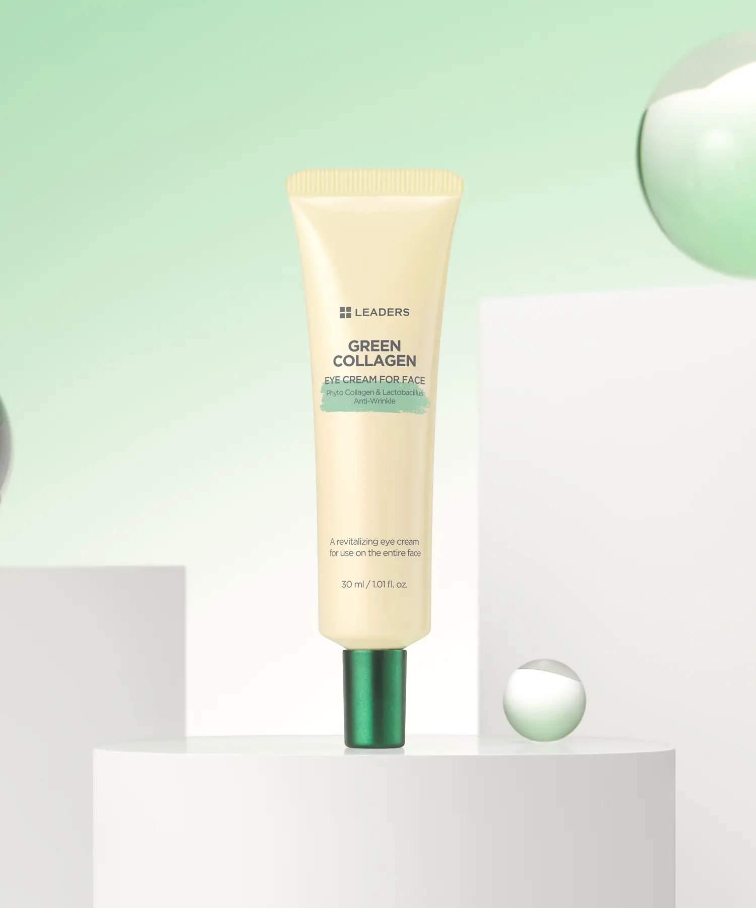 LEADERS Green Collagen Eye Cream For Face 30ml