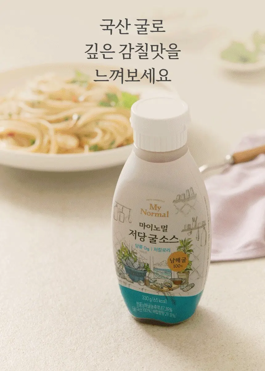 마이노멀 저당 굴소스, 330g, 1개 Detail