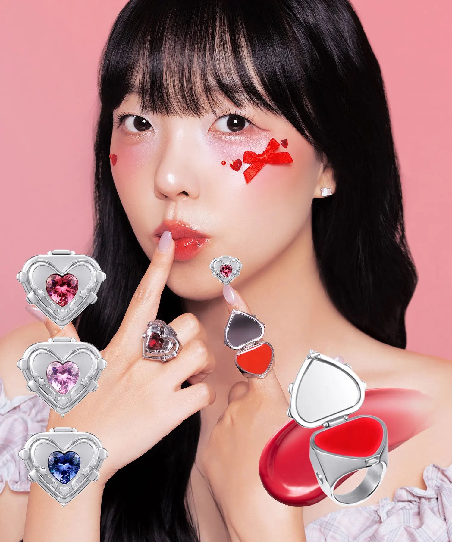MUUN Evoke Magic Ring Lip & Cheek Balm with Built-in Refillable Balm