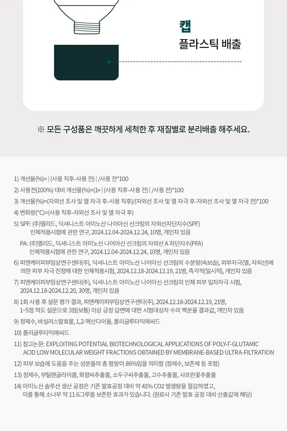 아미노산 나이아신 선크림 45ml Detail
