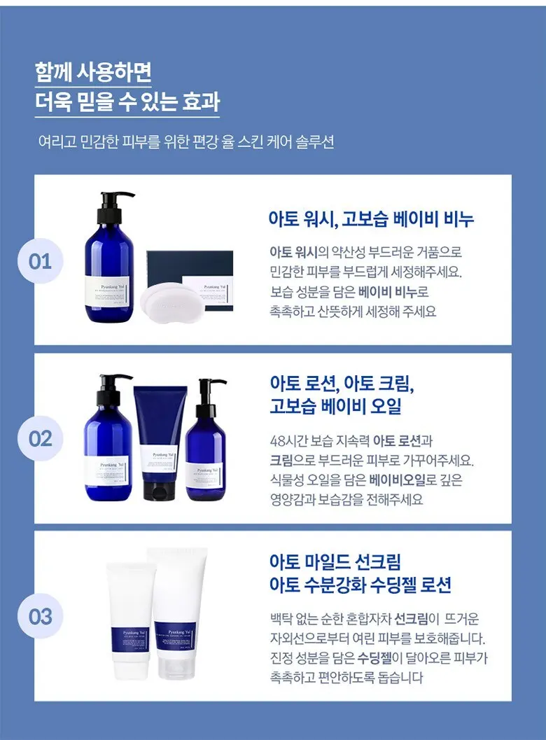 편강율 블루라벨 아토 로션, 500ml, 1개 Detail