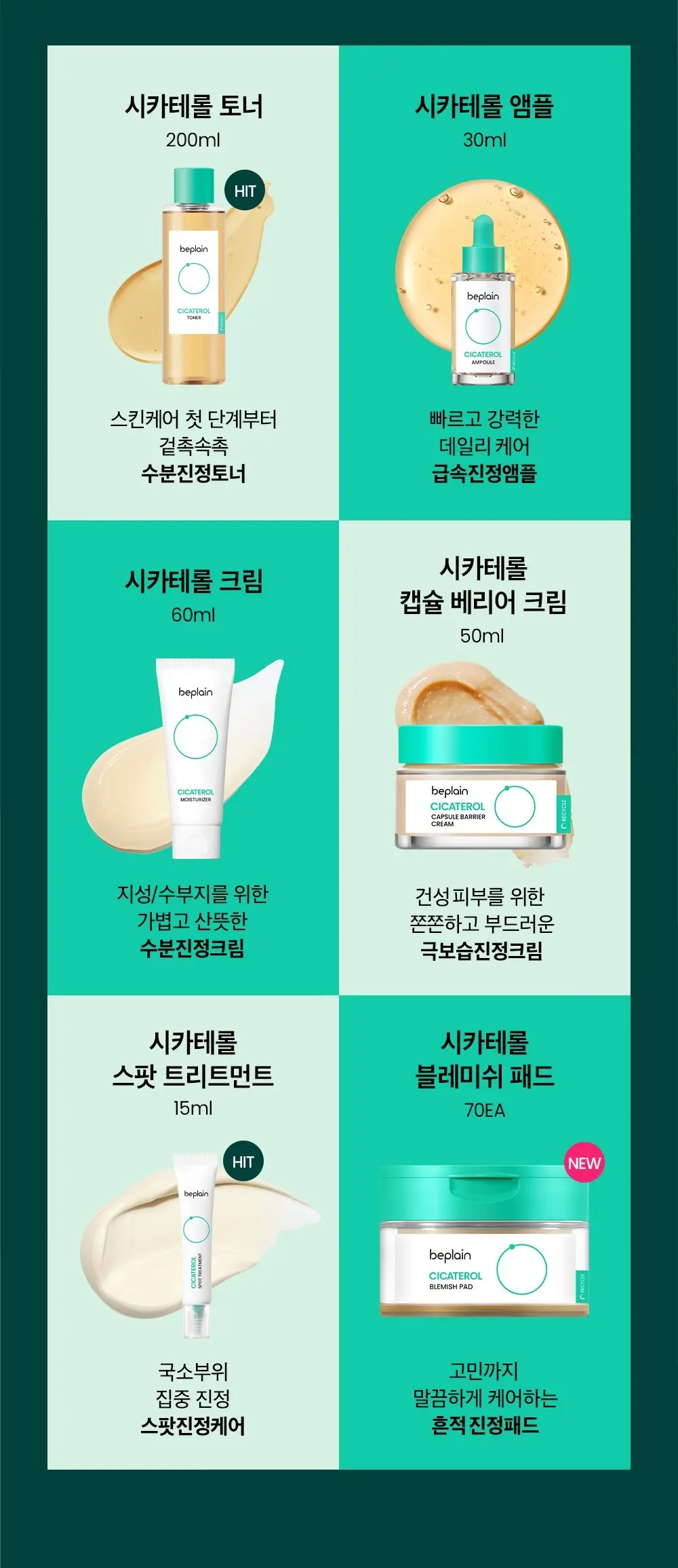 비플레인 시카테롤 앰플, 50ml, 1개 Detail