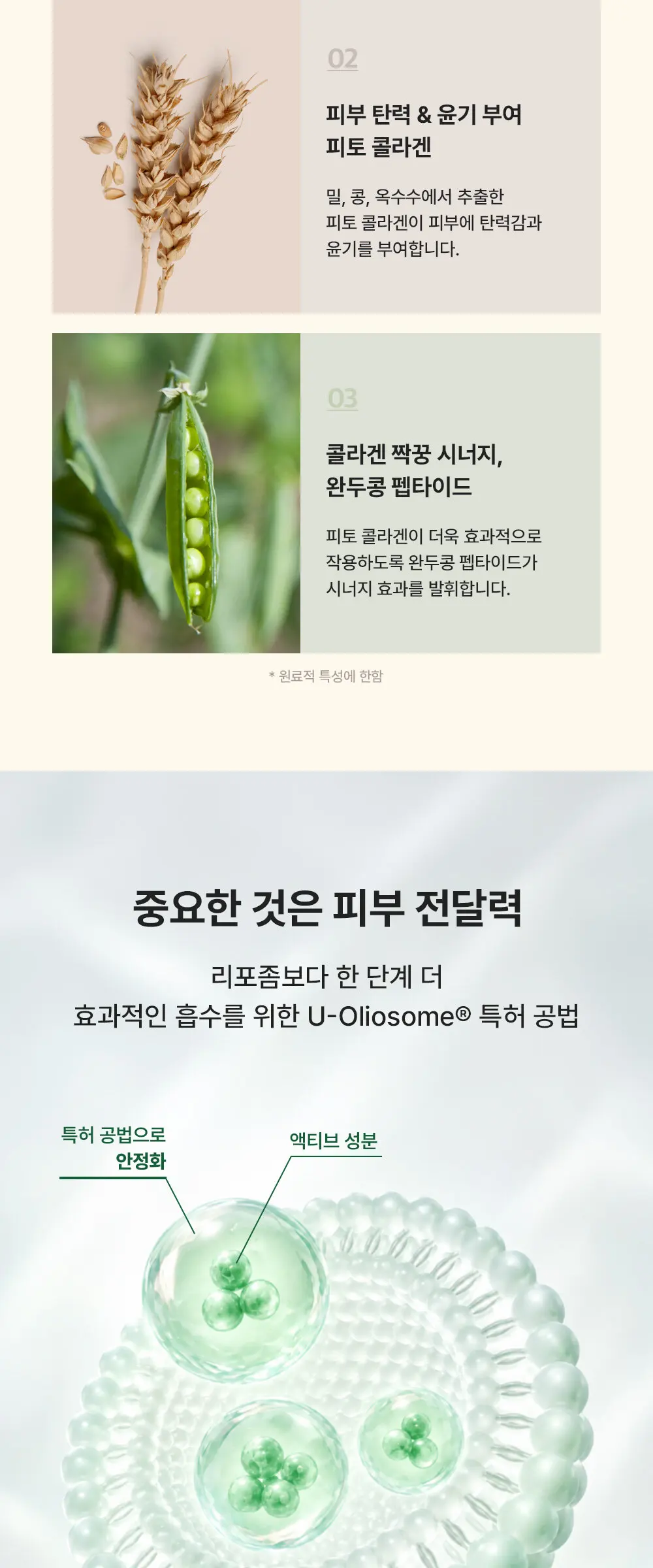 [감탄콜라겐] 그린 콜라겐 모이스트 퍼밍 세럼 50ml Detail