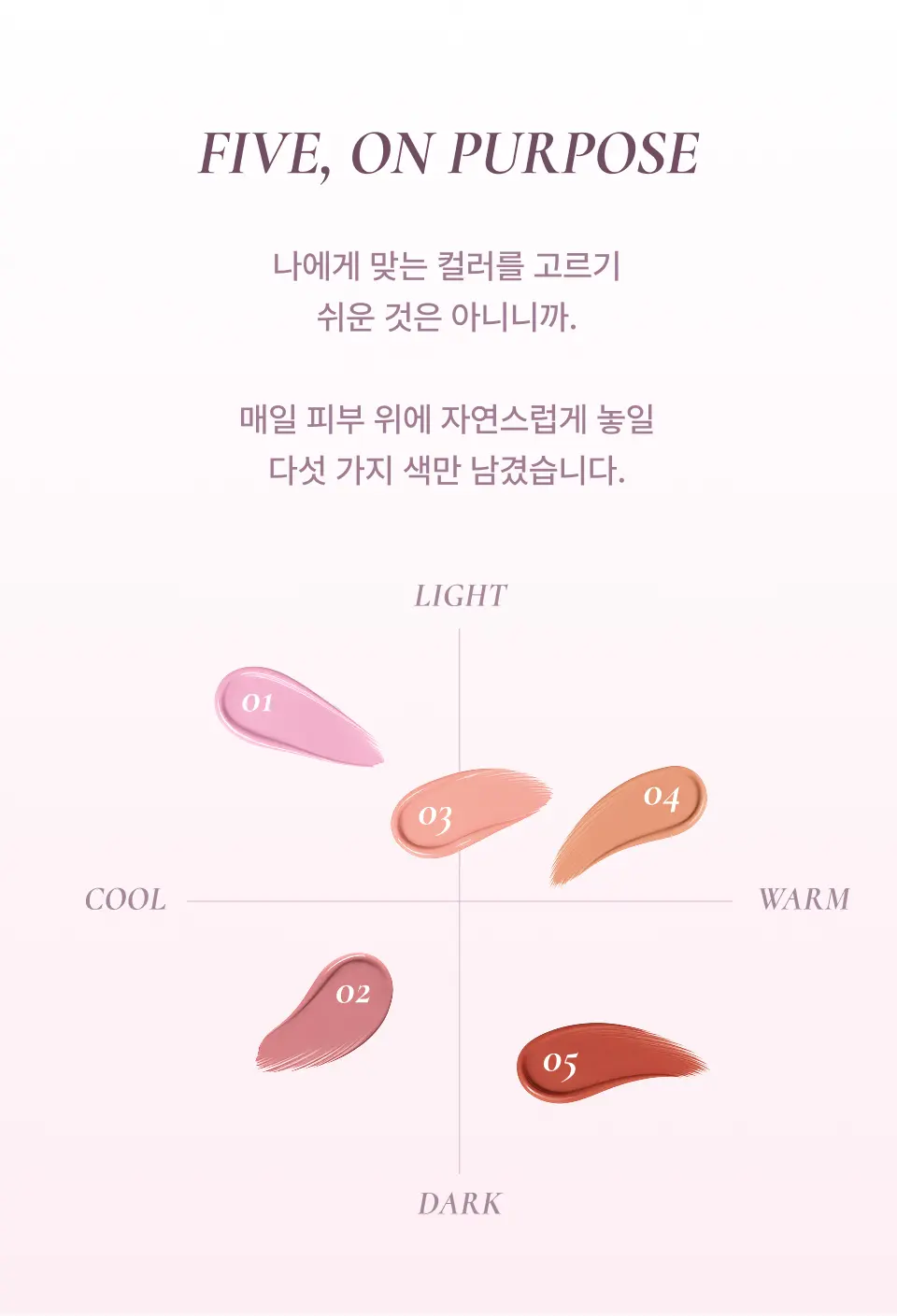 컨실 블러셔 블러리 에디션 5COLOR Detail
