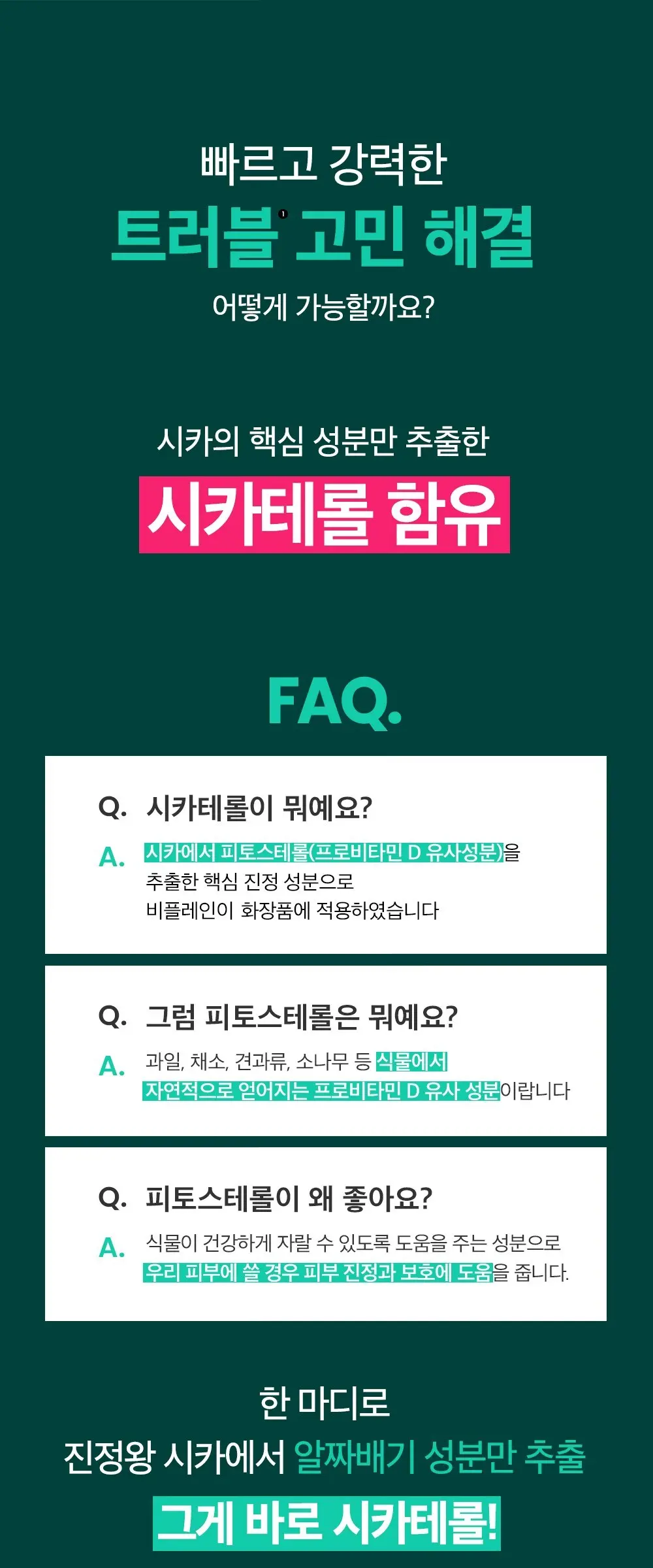 [비건뷰티] 비플레인 시카테롤 크림, 60ml, 1개 Detail