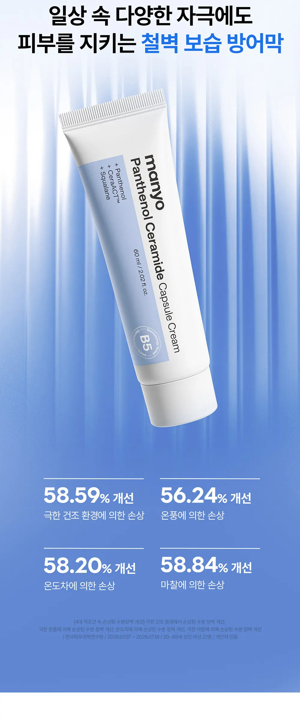 판테놀 세라마이드 캡슐 크림 60ml Detail