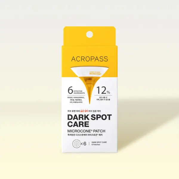 ACROPASS Dark Spot Care Microcone Patch 6 Patches