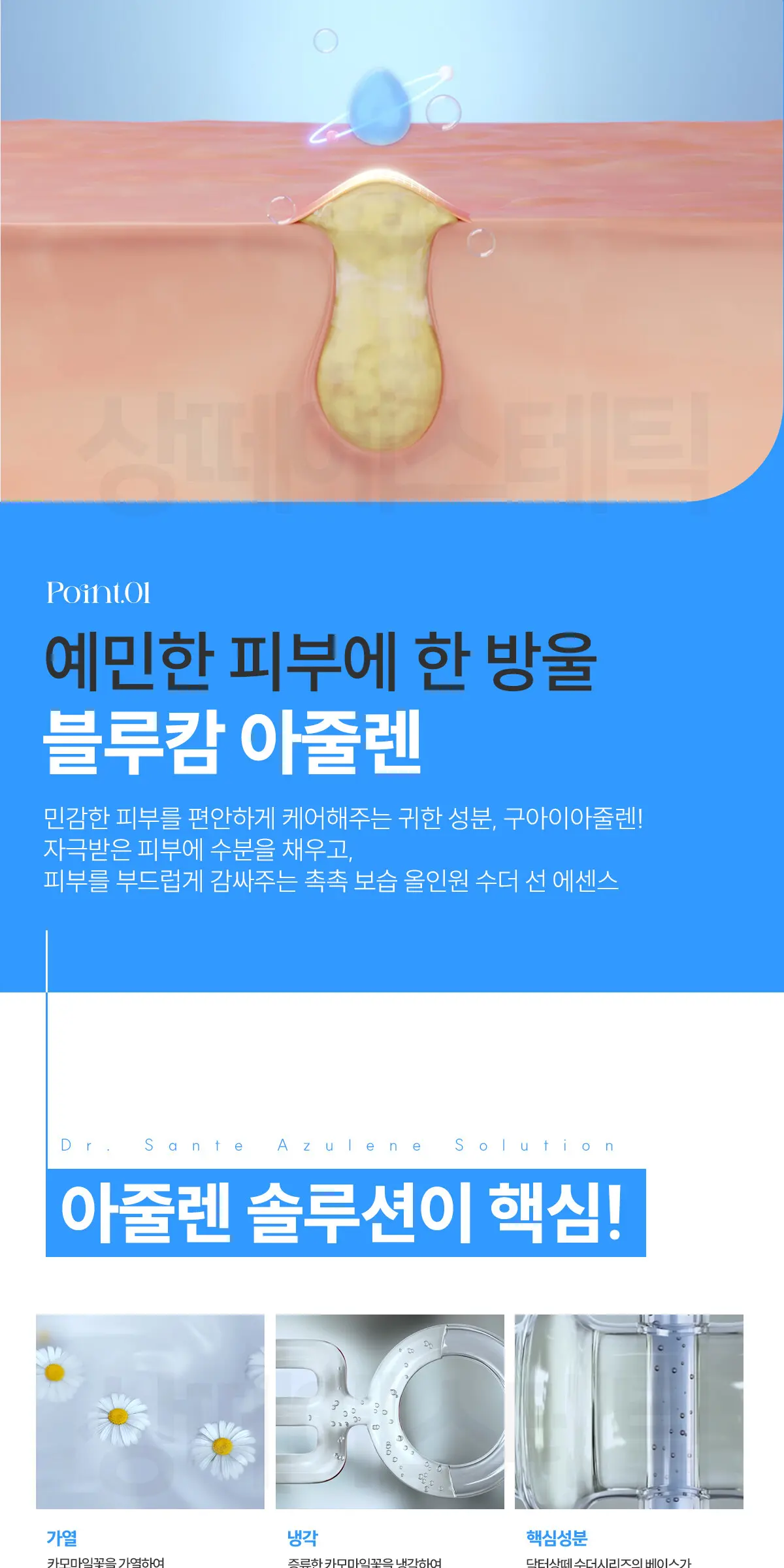 아줄렌 수더 선에센스 75ml Detail