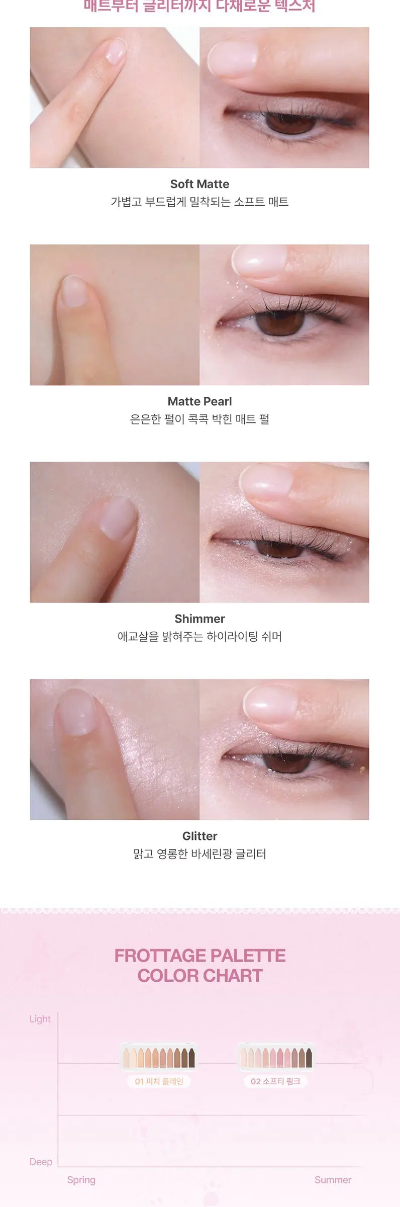 투쿨포스쿨 프로타주 팔레트 8.6g, 02 소프티 핑크, 1개 Detail