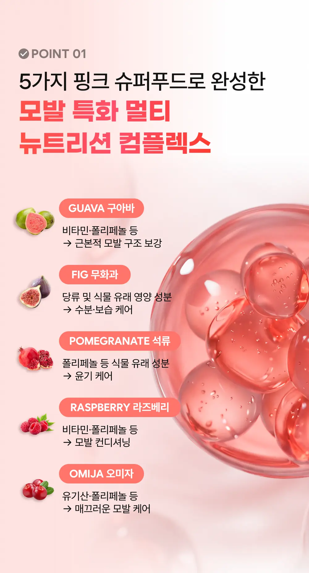 [론칭] [프루티드] 핑크구아바 젤리에센스 80ml Detail