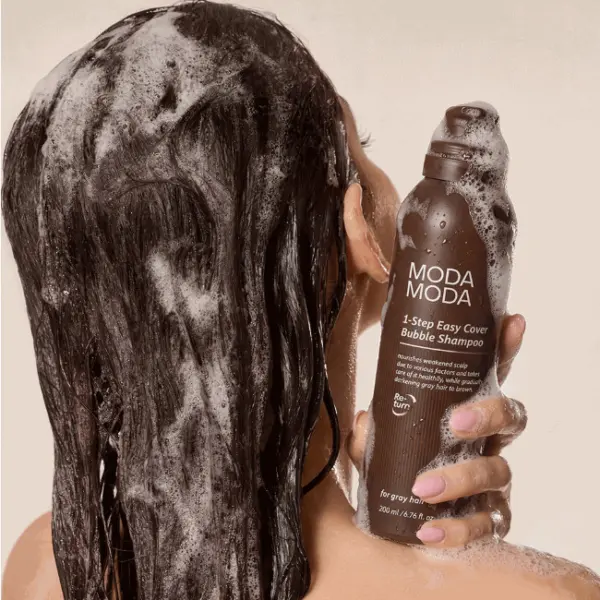 MODA MODA One-Step Easy Cover Bubble Shampoo 200g