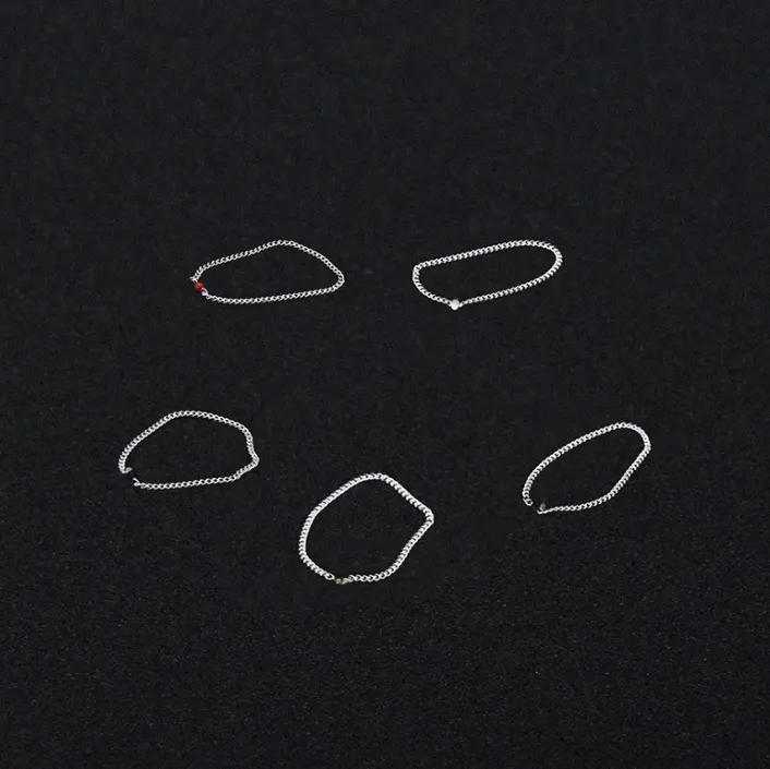 CCNMADE Only Silver Chain Ring