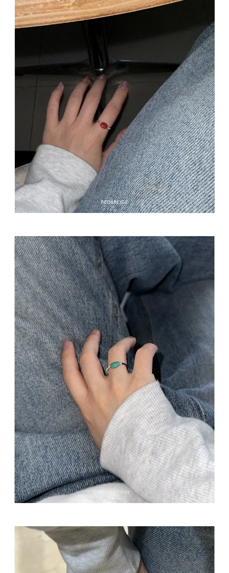 Egg Ring 에그링 반지 Detail