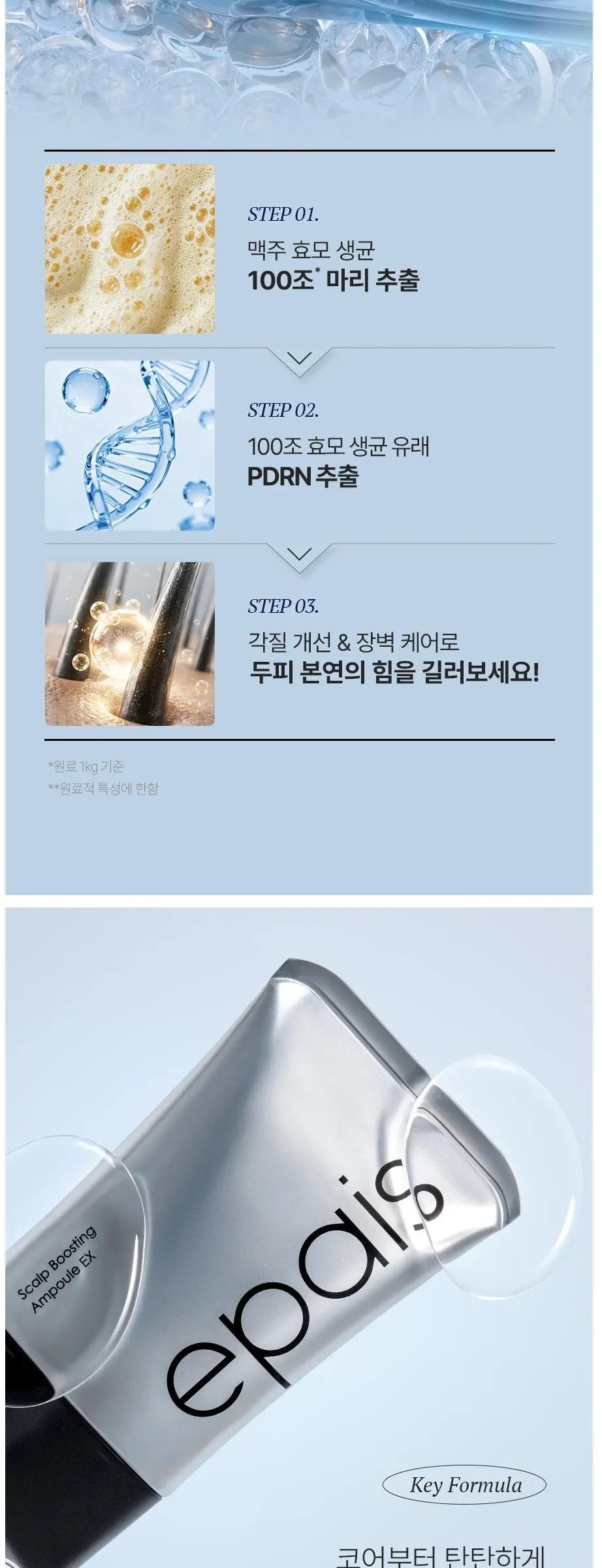 에이페 스칼프 부스팅 앰플 EX, 1개, 150ml Detail