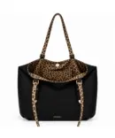 I MY ME MINE im Savage Reversible Leopard Shoulder Bag