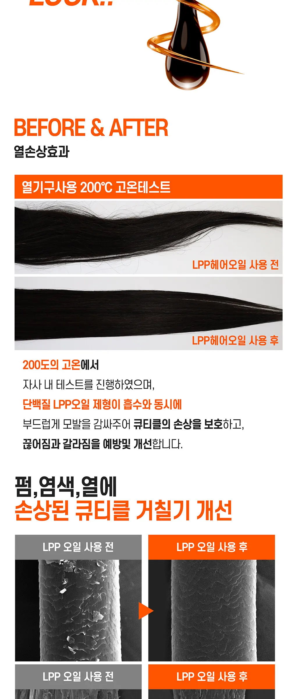 LPP 단백질 헤어 에센스 오일 105ml Detail