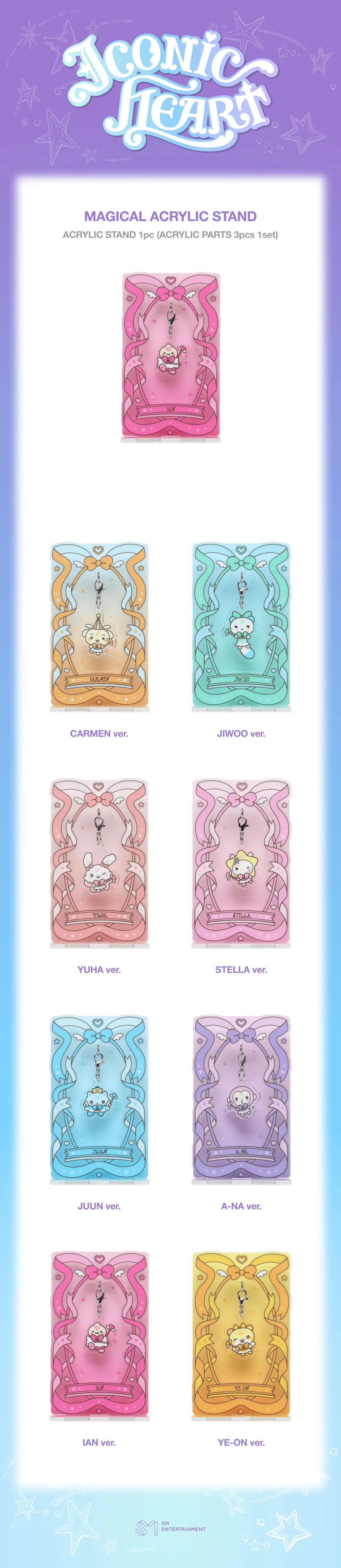 MAGICAL ACRYLIC STAND Detail