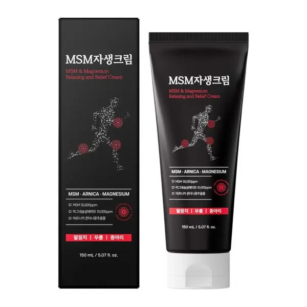 MSM & Magnesium Relaxing and Relief Cream 150ml