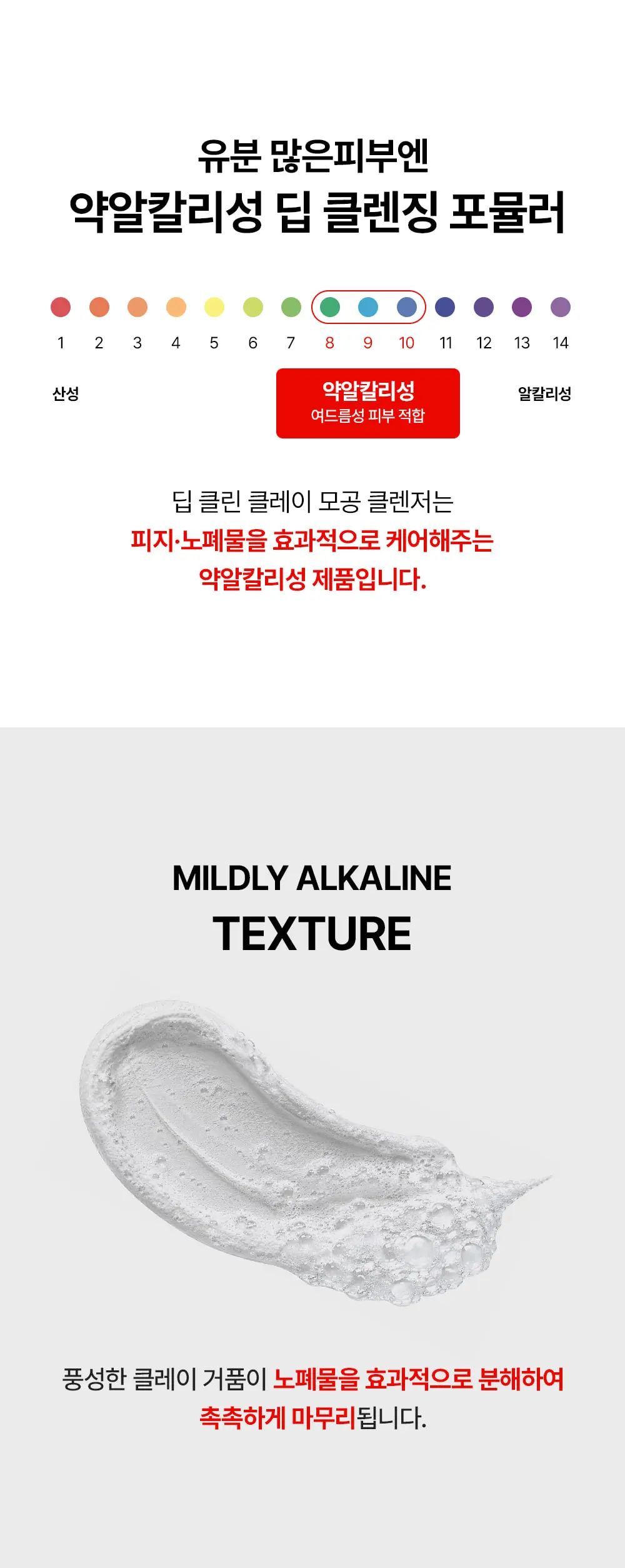 NEW 딥 클린 클레이 모공 클렌징폼 150ml Detail