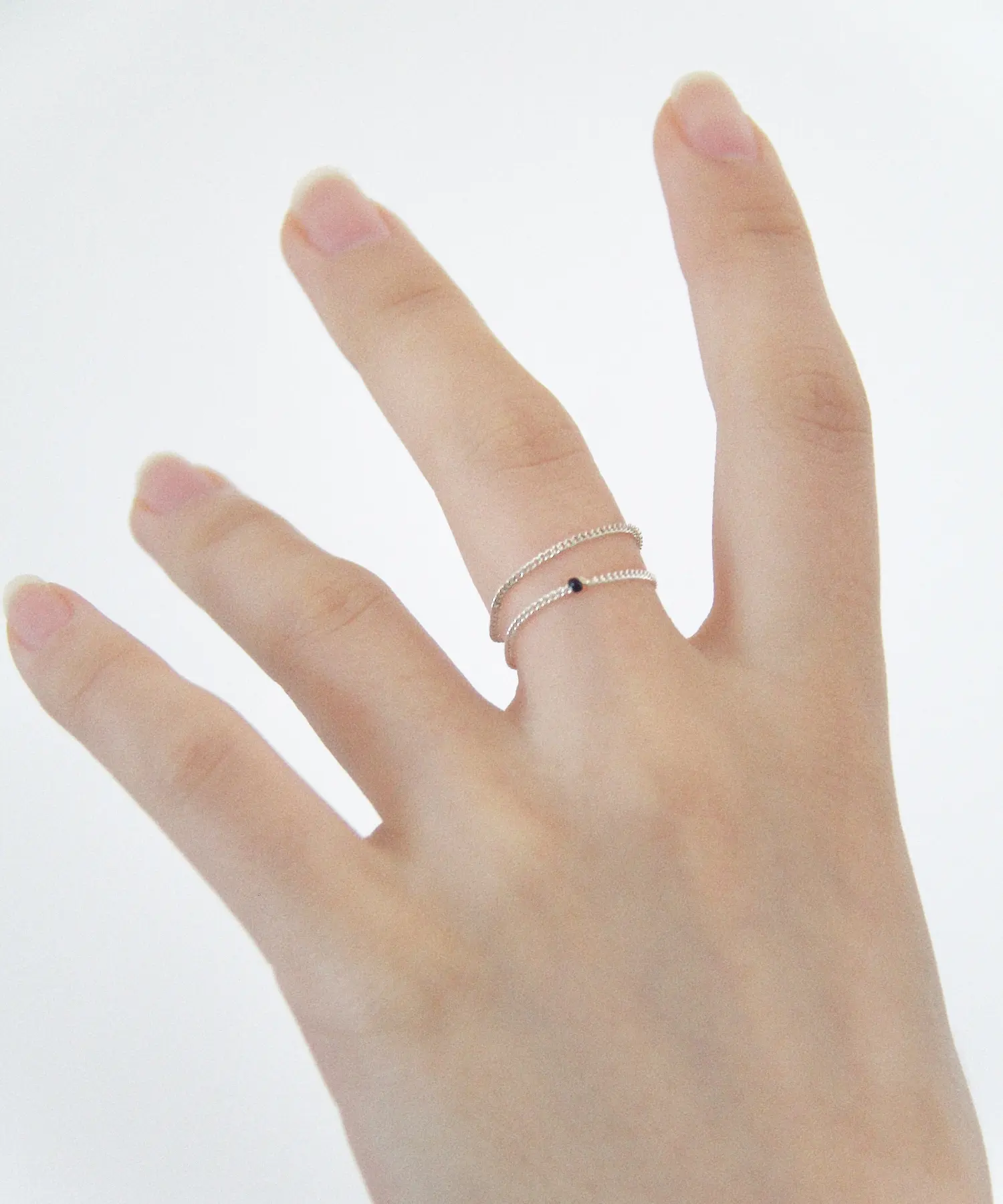CCNMADE Only Silver Chain Ring