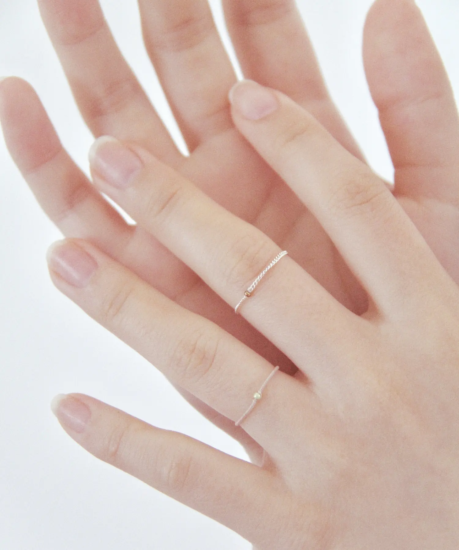 CCNMADE Only Silver Chain Ring