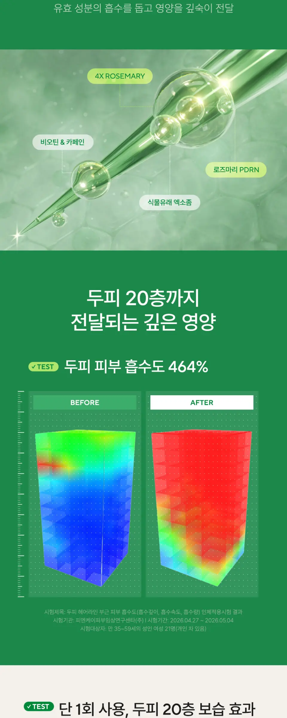 로즈마리 PDRN 스칼프 세럼 100ML Detail