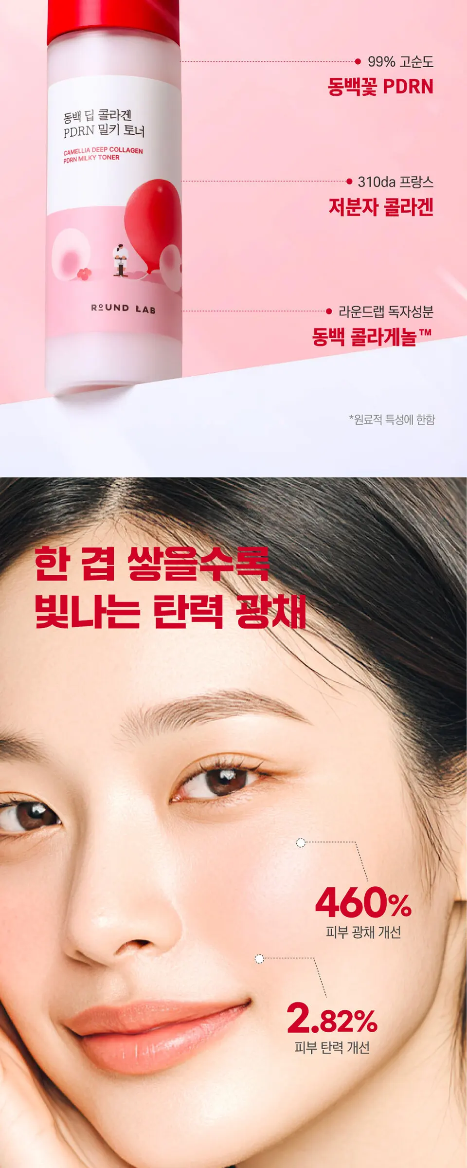 동백 딥 콜라겐 PDRN 밀키 토너 150ml Detail