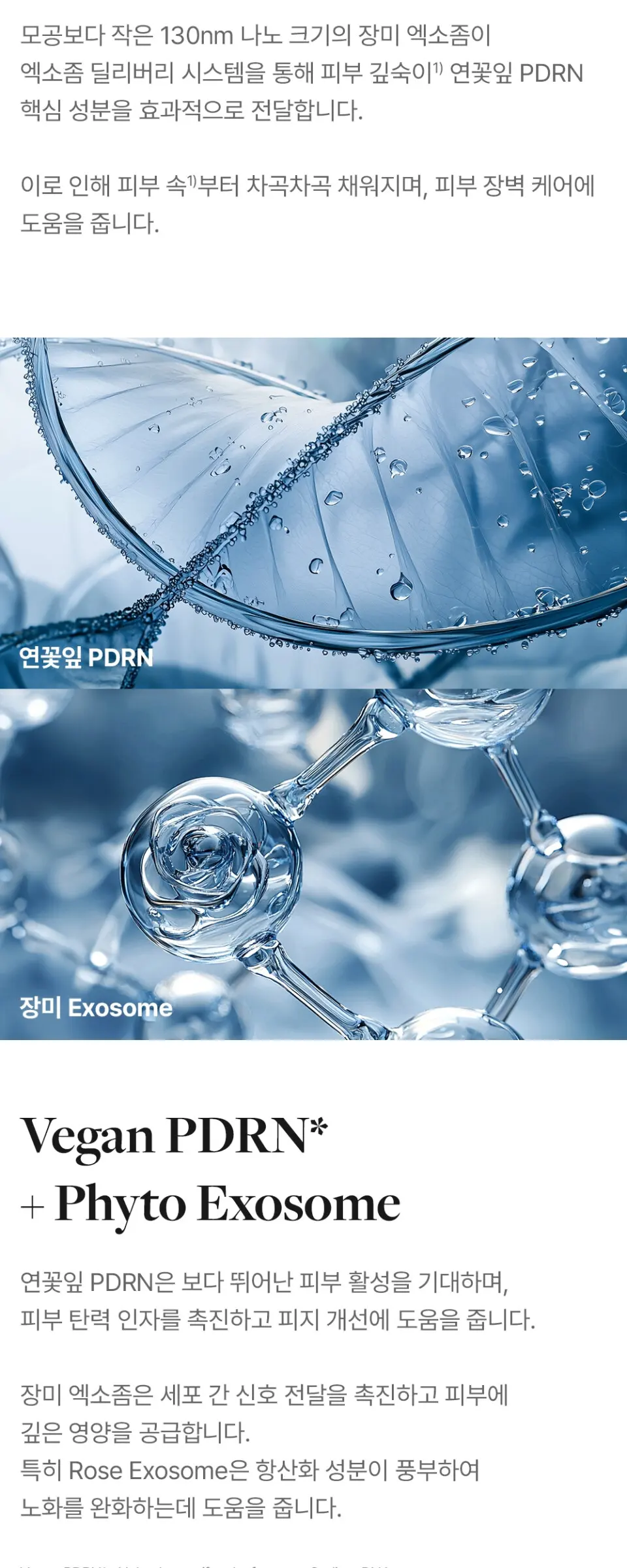 물톡스 PDRN 피디알엔 엑소좀 앰플 50ml Detail