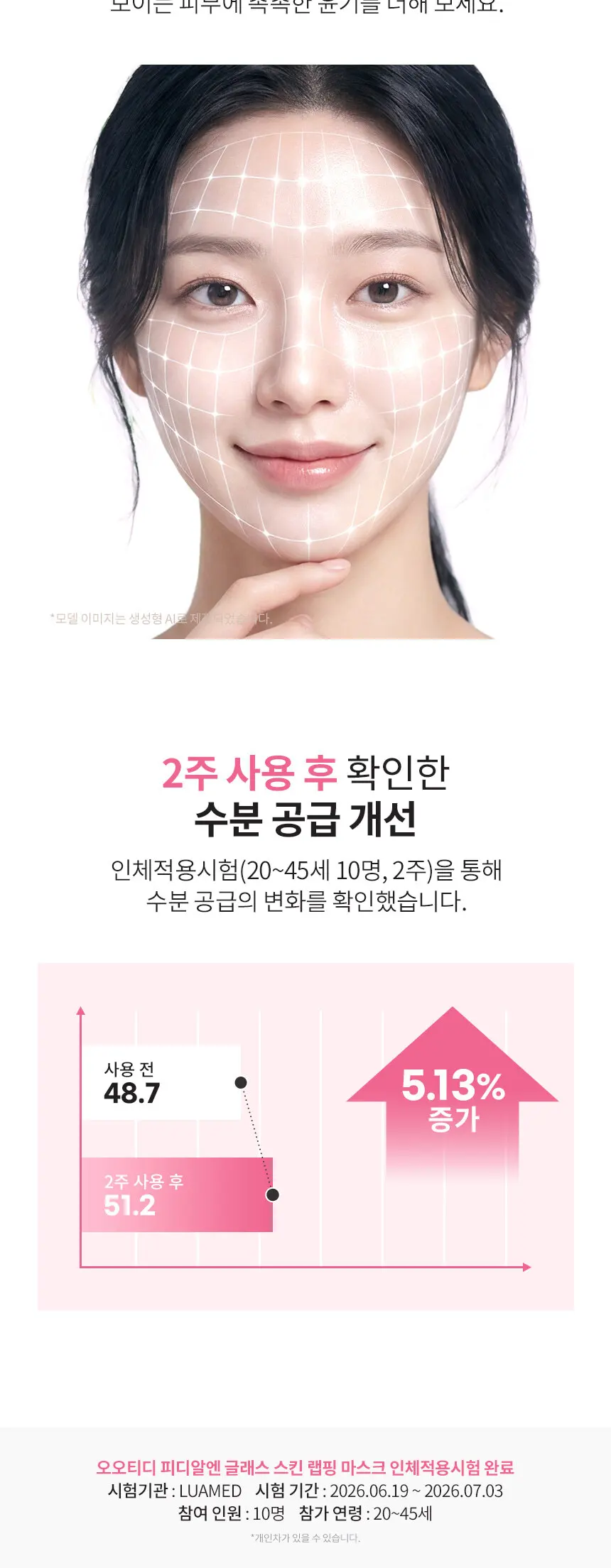 PDRN 펩타이드 글래스 스킨 랩핑 마스크 70g Detail