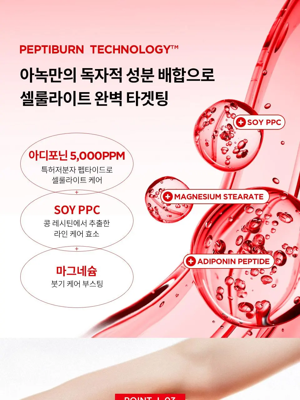 [콜마PICK/셀룰라이트 개선]아녹 위고슬림핏 아디포닌 펩타이드 괄사 슬리밍 바디로션 120ml | 올리브영 Detail
