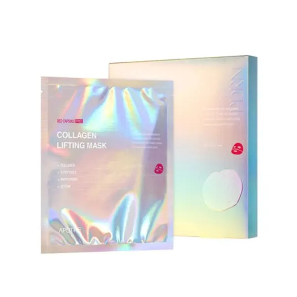 APOTHE Red Capsule Pro Collagen Lifting Mask 34g x 4ea