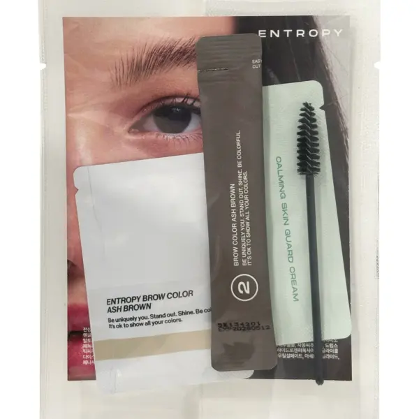 ENTROPY Brow Color Ash Brown One-Use Kit
