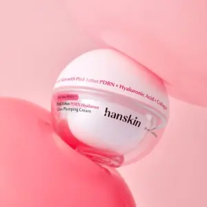 Hanskin Pink Lotus PDRN Hyaluron Glow Plumping Cream 50ml