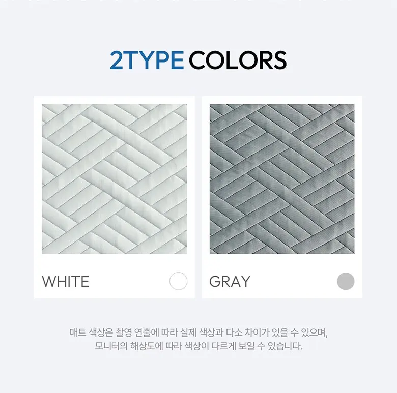 쿨베어 국내생산 프리즌 여름 차가운 냉감패드 고정밴드 쿨매트 Detail